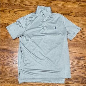Polo by Ralph Lauren performance Light Gray Polo Shirt golf